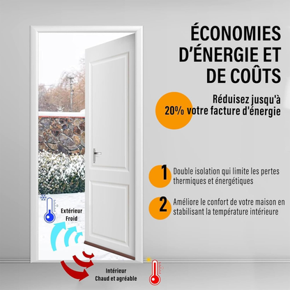 Lot de 2 pièces bas de porte