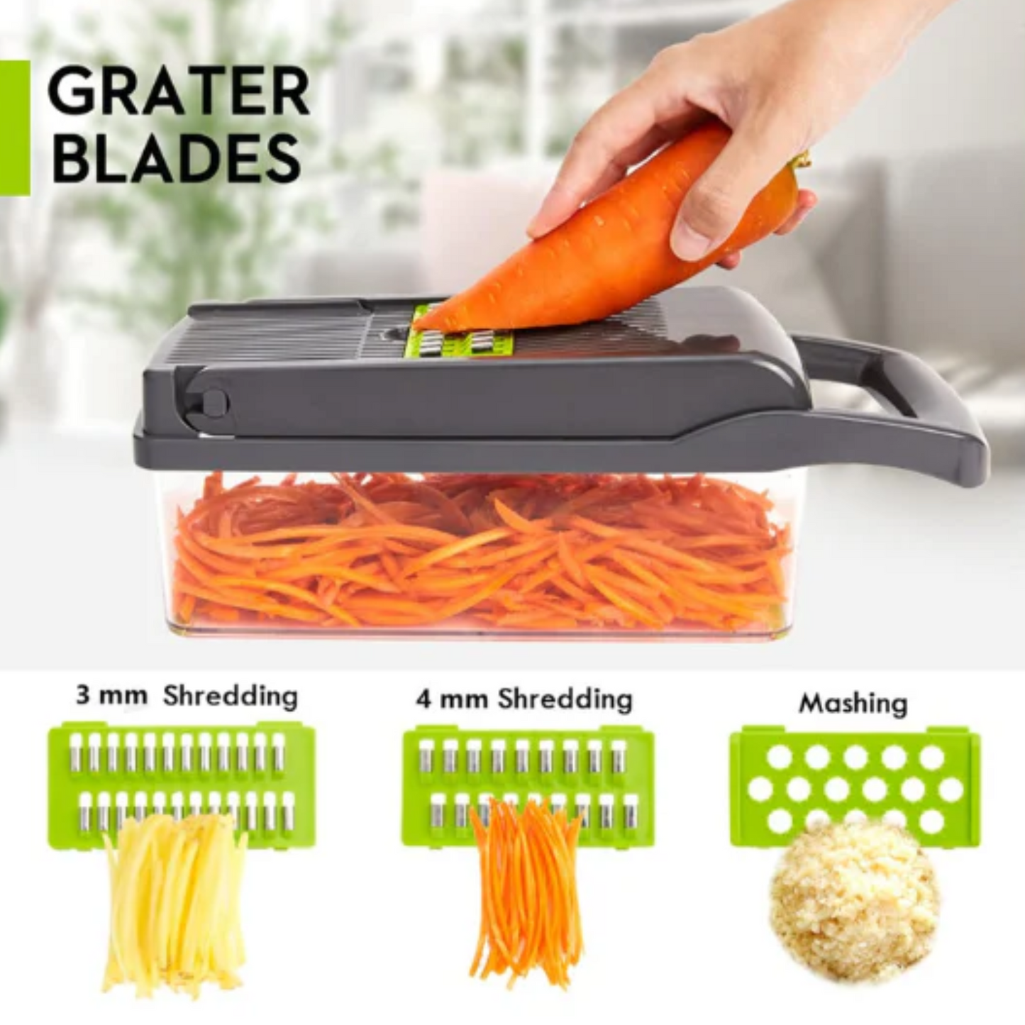 Hachoir à légumes multifonctionnel