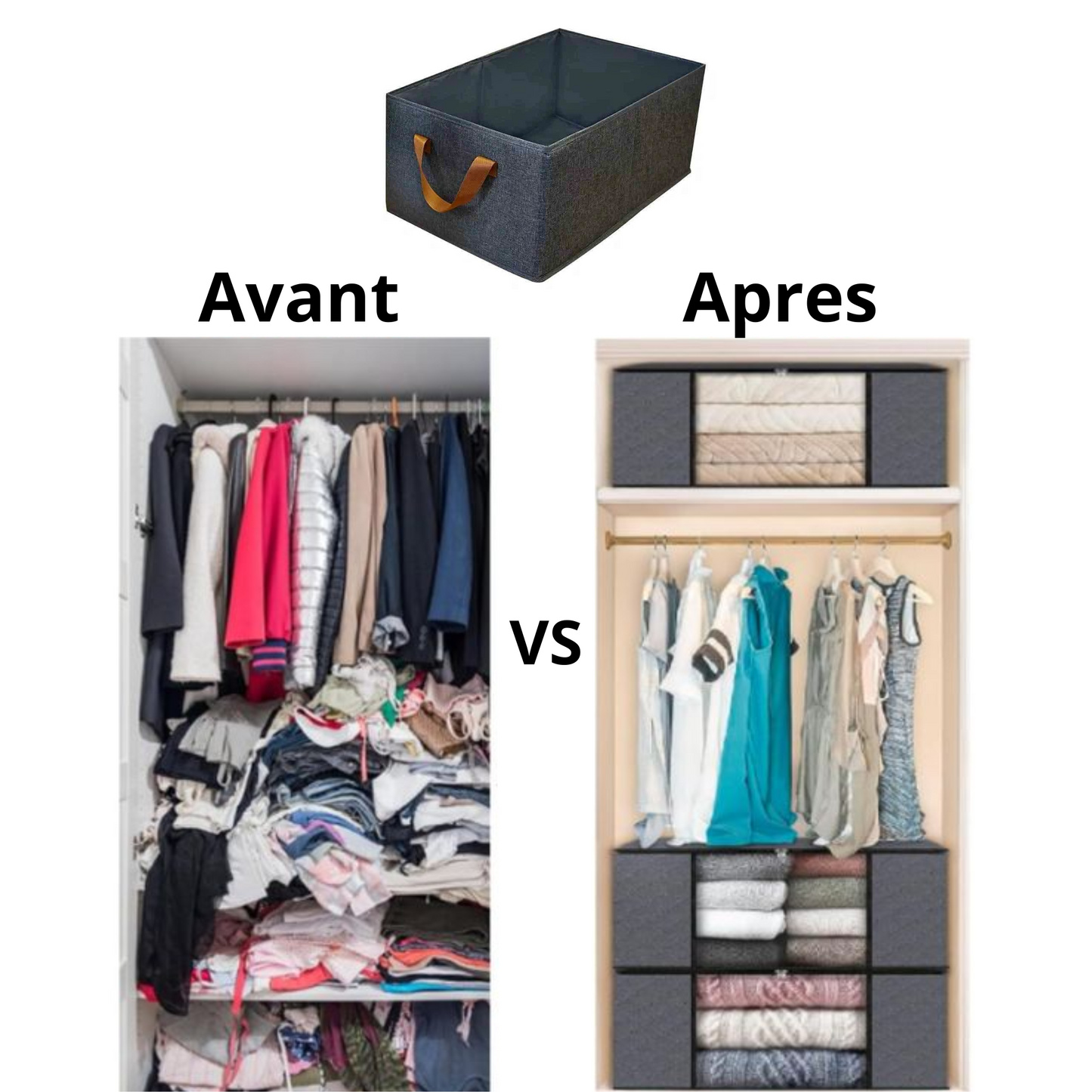 Box De Rangement Pour Vêtement