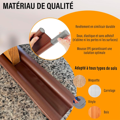 Lot de 2 pièces bas de porte