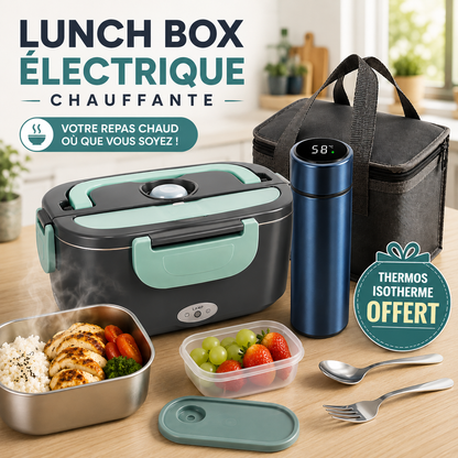 Lunch Box Électrique Avec Sac Isotherme