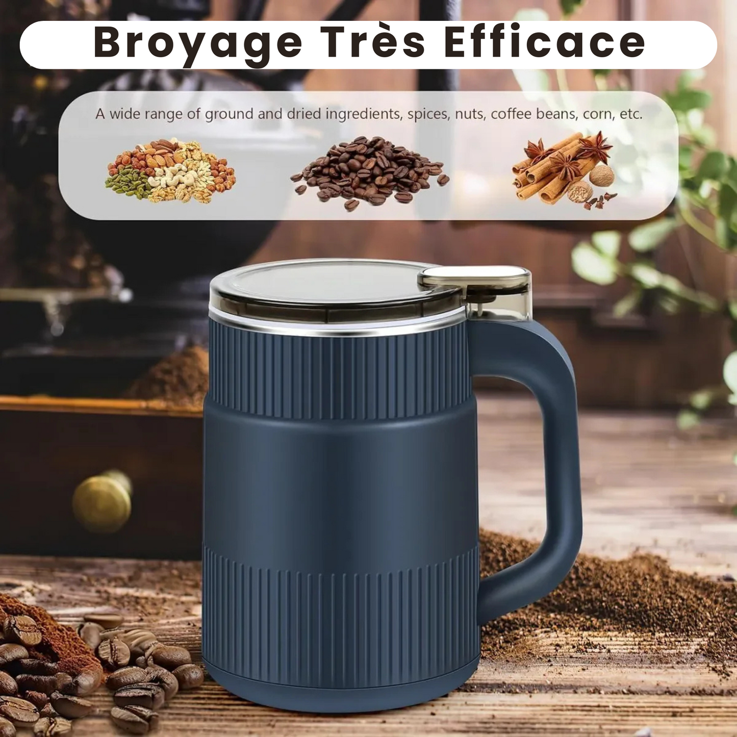 Moulin à graine électrique