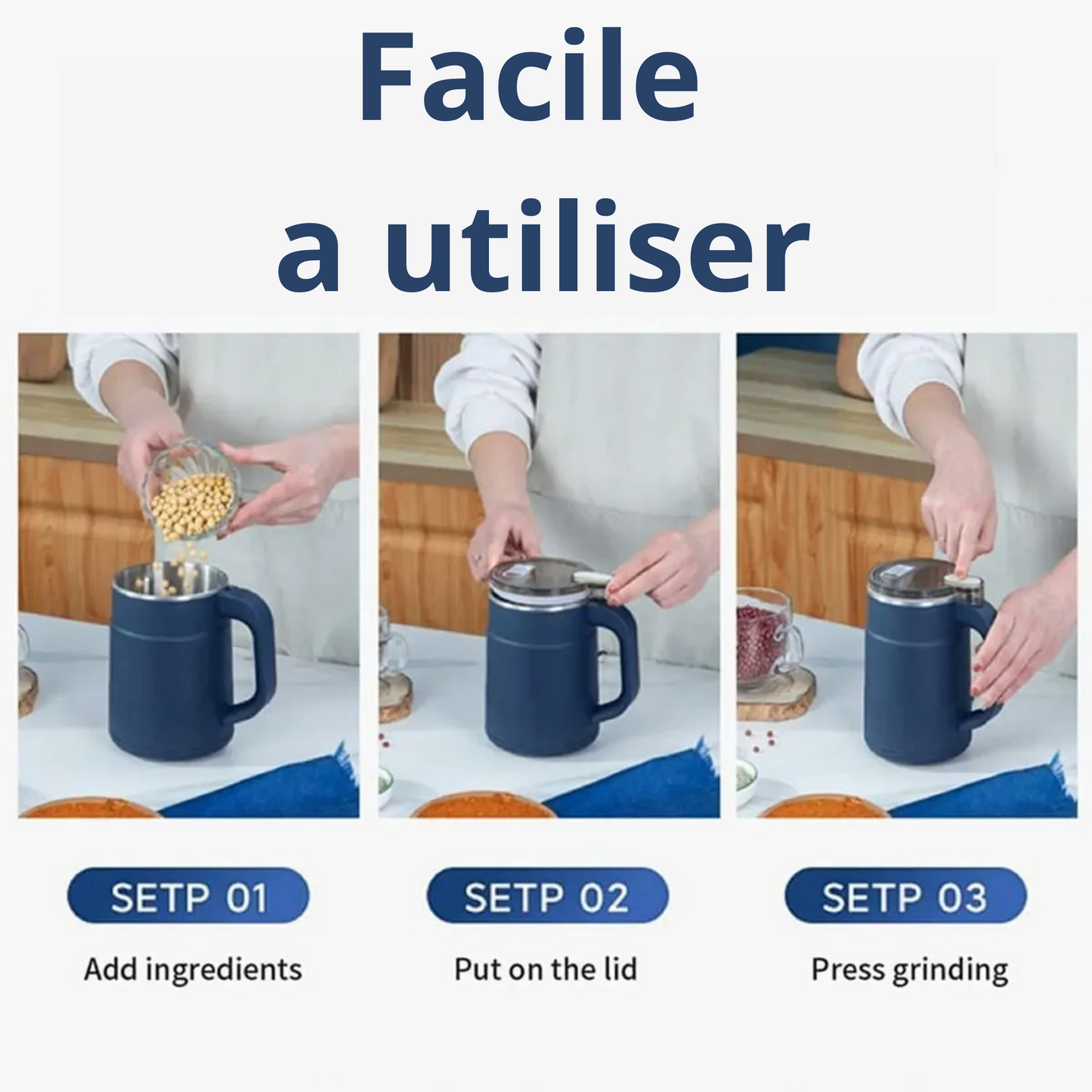 Moulin à graine électrique