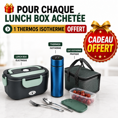 Lunch Box Électrique Avec Sac Isotherme